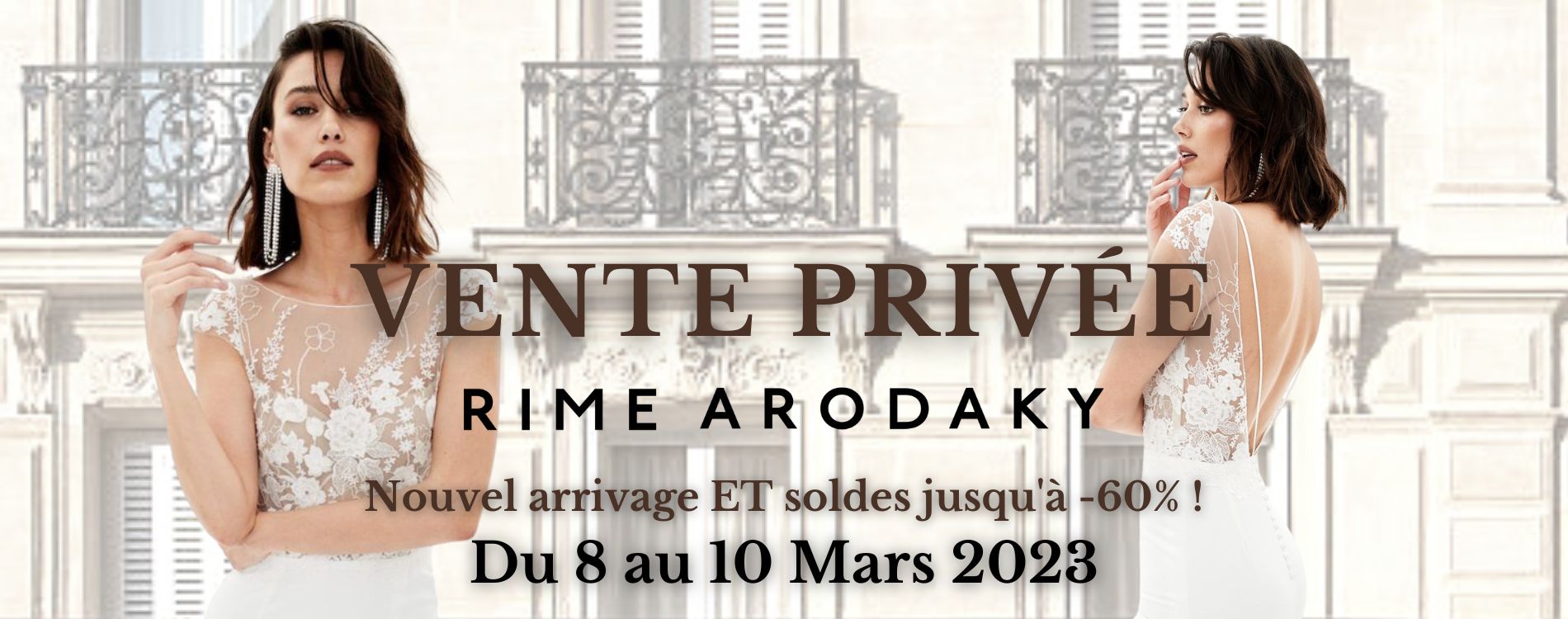 Ventes priv es Rime Arodaky du 8 au 10 mars Dressing club